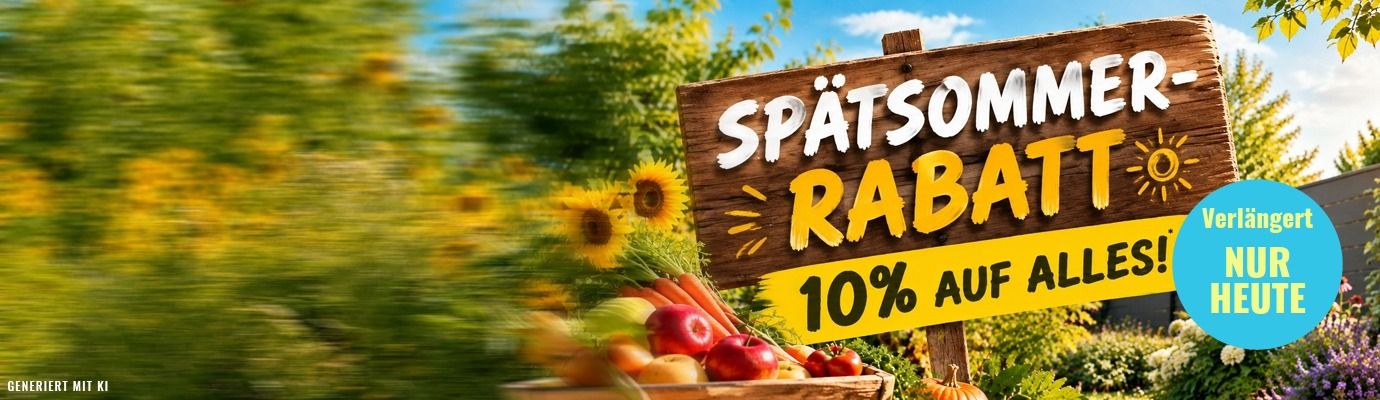 SPÄTSOMMER-RABATT