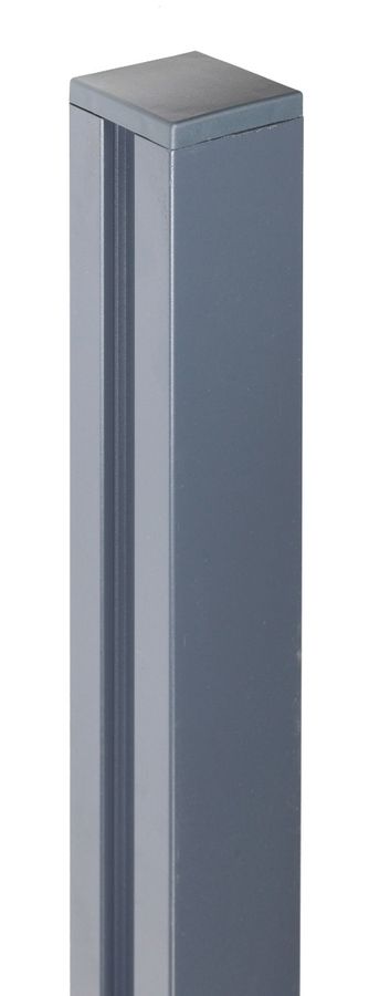 Aluminium-Pfosten für Bambuszaun Deluxe