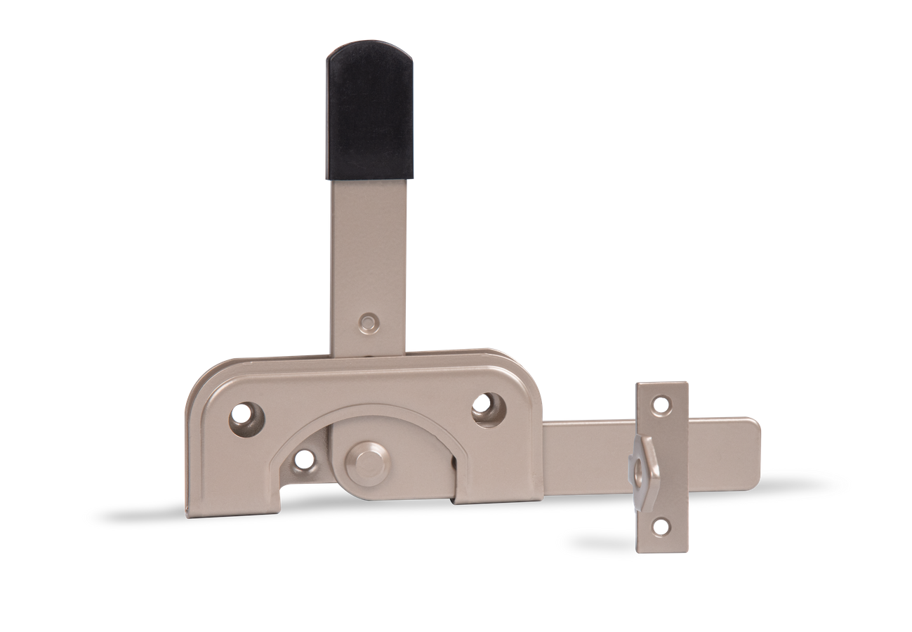 DURAVIS® Gartentorfalle für schmale Rahmen, Farbe perlbeige (Inhalt: 5 St./Pack.)