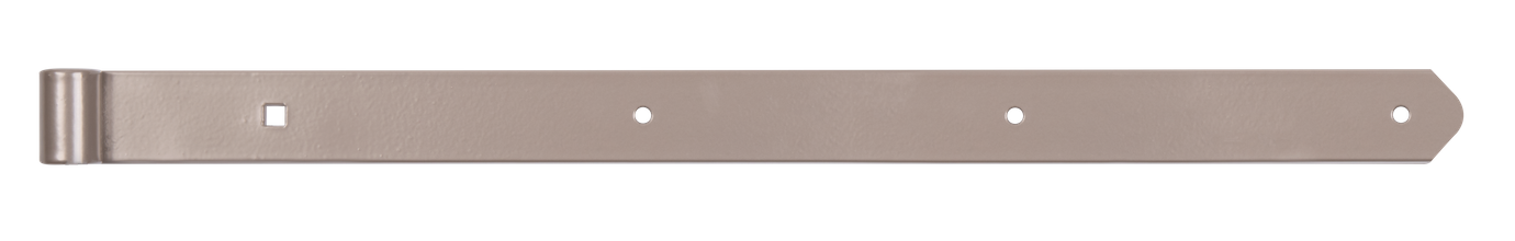 DURAVIS® Ladenband gerade, Abschluss abgerundet, Farbe perlbeige, Größe 600mm, Ø13mm (Inhalt: 4 St./Pack.)