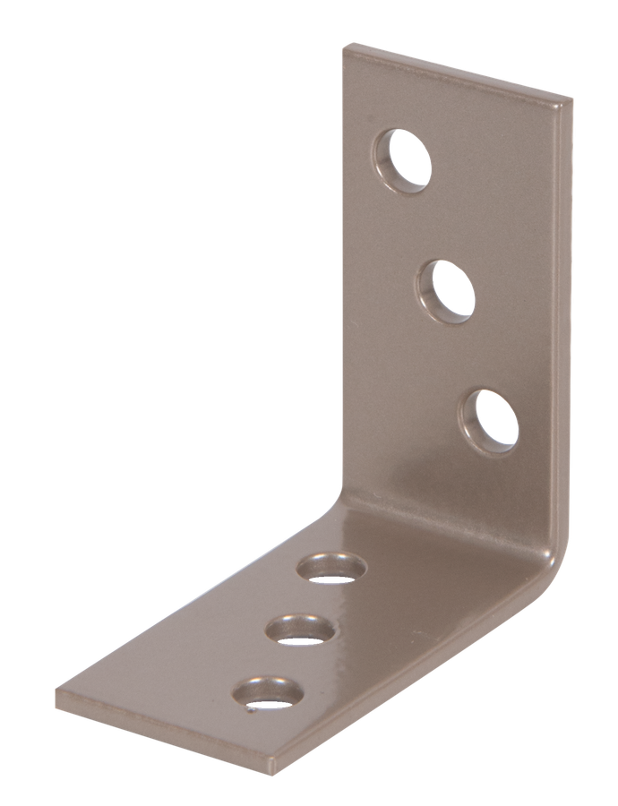 DURAVIS® Winkelverbinder, Farbe perlbeige, Größe 40x40x20mm (Inhalt: 100 St./Pack.) – Bild 1