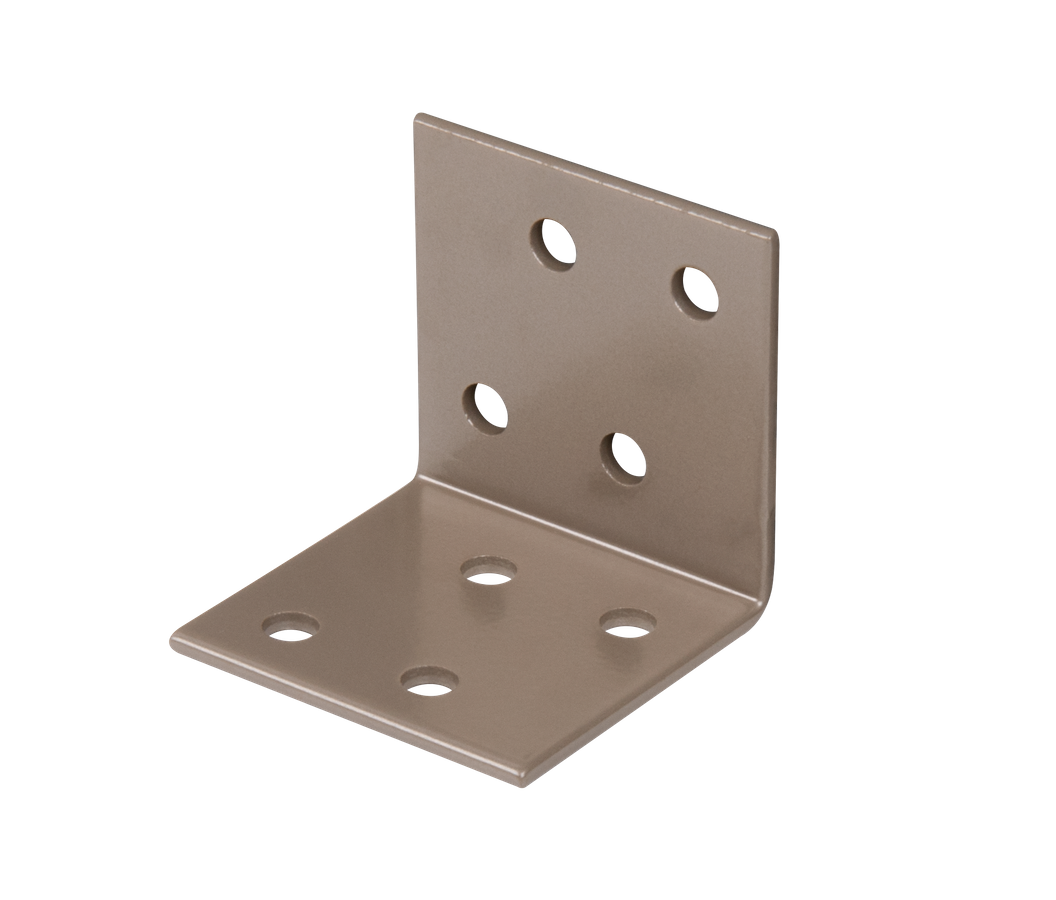 DURAVIS® Winkelverbinder, Farbe perlbeige, Größe 40x40x40mm (Inhalt: 50 St./Pack.)