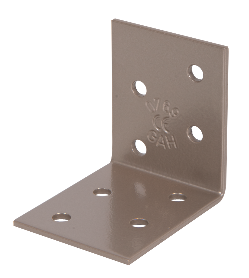 DURAVIS® Winkelverbinder, Farbe perlbeige, Größe 50x50x40mm (Inhalt: 50 St./Pack.) – Bild 1