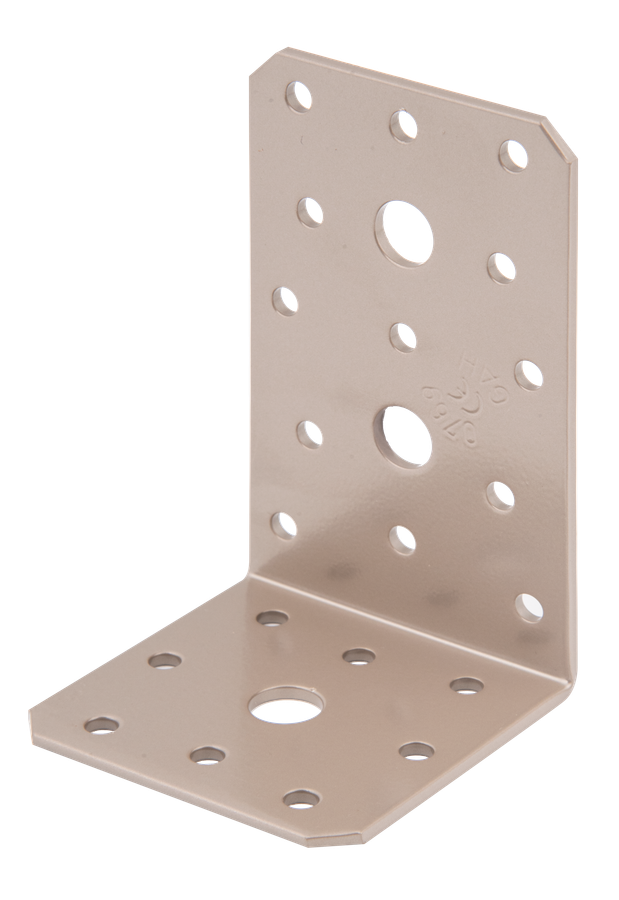 DURAVIS® Winkelverbinder, Farbe perlbeige, Größe 100x60x60mm (Inhalt: 50 St./Pack.) – Bild 1
