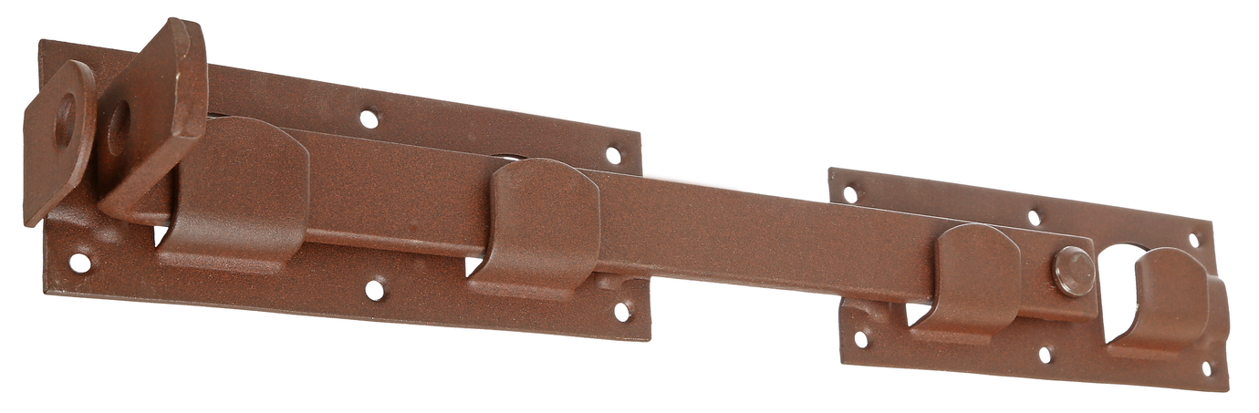 DURAVIS® Doppeltorüberwurf, Farbe rostbraun, Größe 423x70mm (Inhalt: 3 St./Pack.) – Bild 1