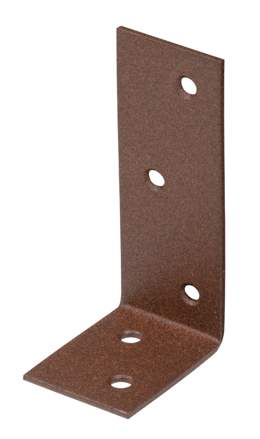 DURAVIS® Balkenwinkel, Farbe rostbraun, Größe 40x80x30mm (Inhalt: 20 St./Pack.)