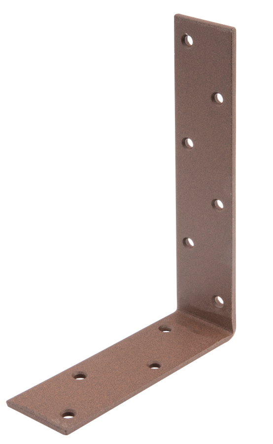 DURAVIS® Balkenwinkel, Farbe rostbraun, Größe 160x240x50mm (Inhalt: 10 St./Pack.) – Bild 1