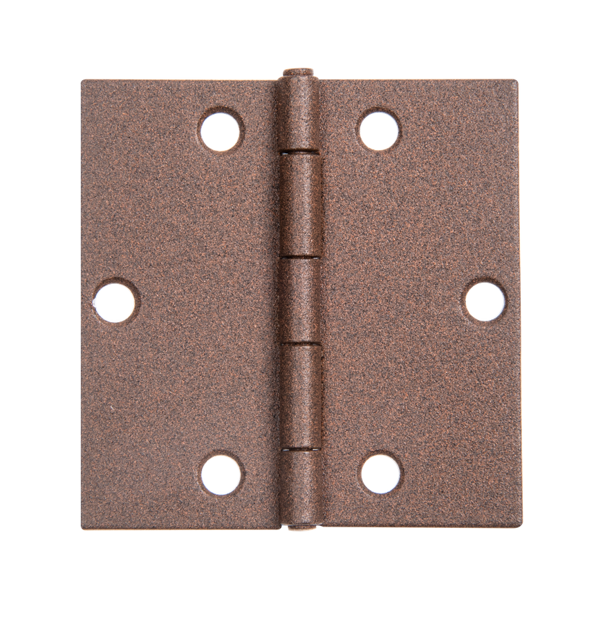 DURAVIS® Scharnier, Farbe rostbraun, Größe 60x60x1mm (Inhalt: 20 St./Pack.)