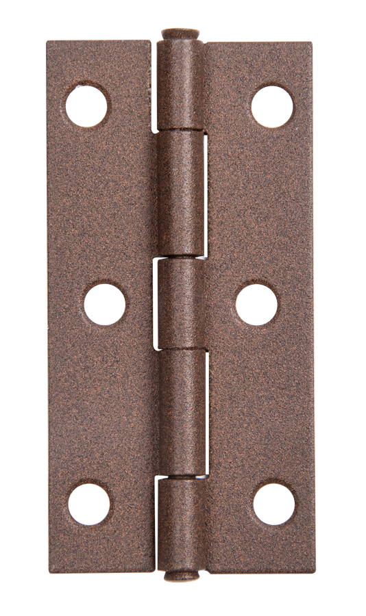 DURAVIS® Scharnier, Farbe rostbraun, Größe 80x40x1,25mm (Inhalt: 20 St./Pack.) – Bild 1