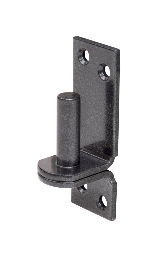 DURAVIS® Kloben auf Platte, DI-Haken, Farbe schwarzdiamant, Größe Ø13mm, Dornabstand 11mm (Inhalt: 6 St./Pack.)