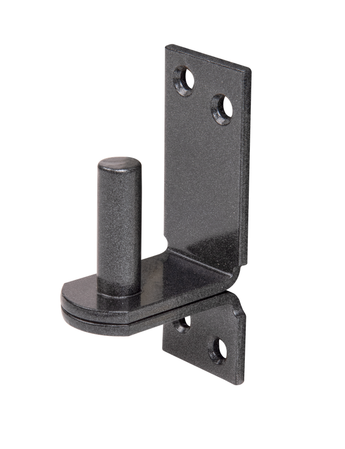 DURAVIS® Kloben auf Platte, DII-Haken, Farbe schwarzdiamant, Größe Ø13mm, Dornabstand 25mm (Inhalt: 6 St./Pack.)