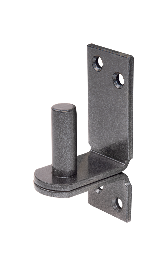 DURAVIS® Kloben auf Platte, DII-Haken, Farbeschwarzdiamant, Größe Ø16mm, Dornabstand 28mm (Inhalt: 6 St./Pack.)