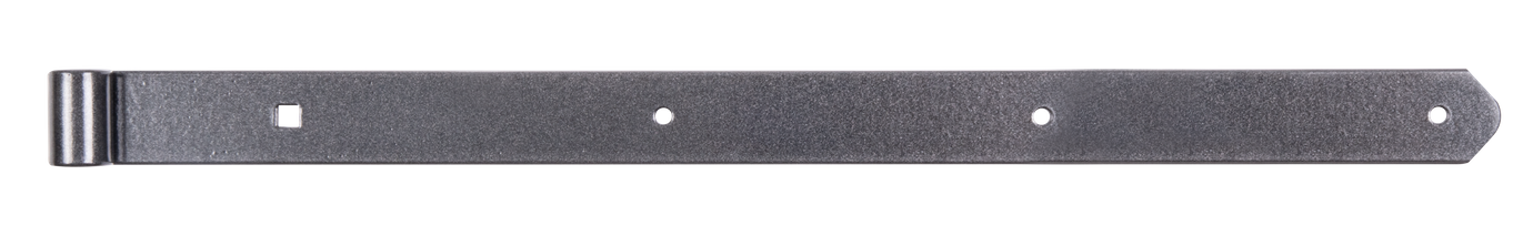 DURAVIS® Ladenband gerade, Abschluss abgerundet, FarbeFarbe schwarzdiamant, Größe 600mm, Ø13mm (Inhalt: 4 St./Pack.)