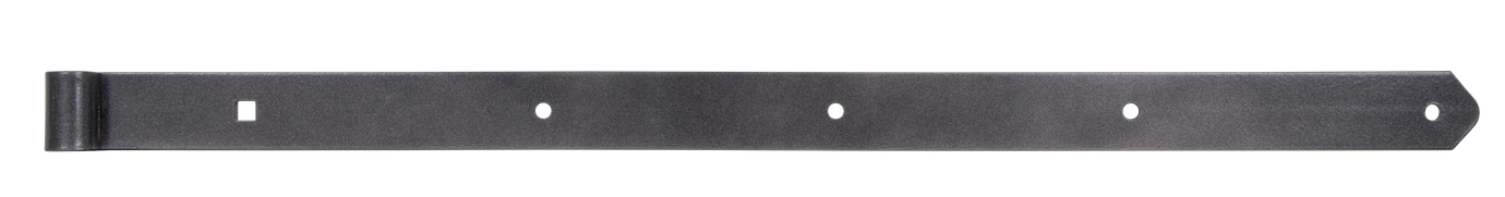 DURAVIS® Ladenband gerade, Abschluss abgerundet, FarbeFarbe schwarzdiamant, Größe 800mm, Ø16mm (Inhalt: 4 St./Pack.)