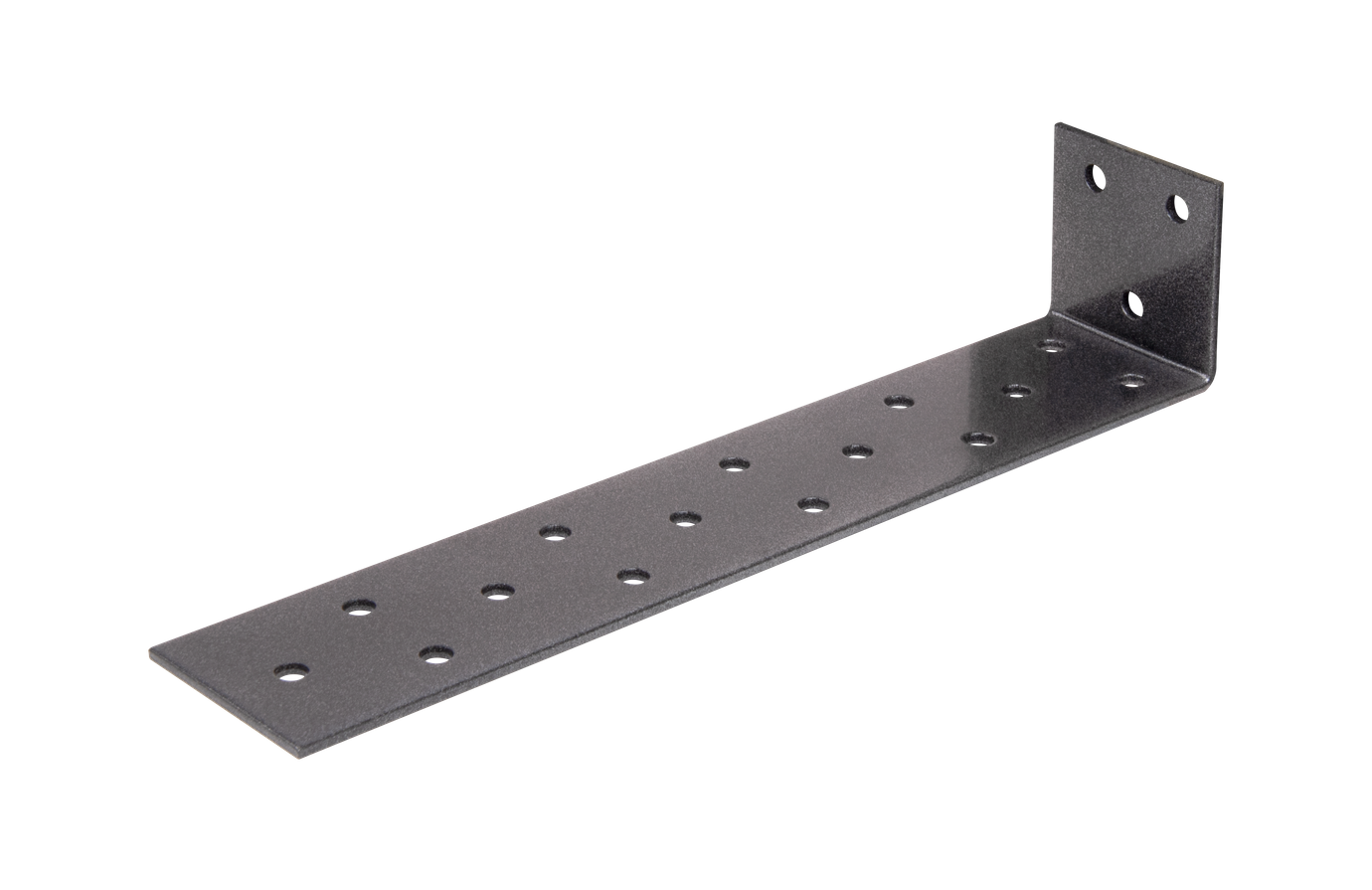 DURAVIS® Flachstahl-Betonanker, Farbe schwarzdiamant, Größe 205x40x40mm (Inhalt: 10 St./Pack.)