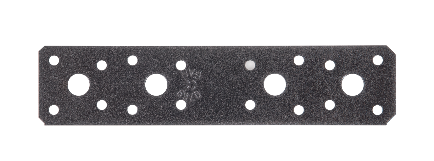 DURAVIS® Flachverbinder, Farbe schwarzdiamant, Größe 180x40mm (Inhalt: 30 St./Pack.) – Bild 1