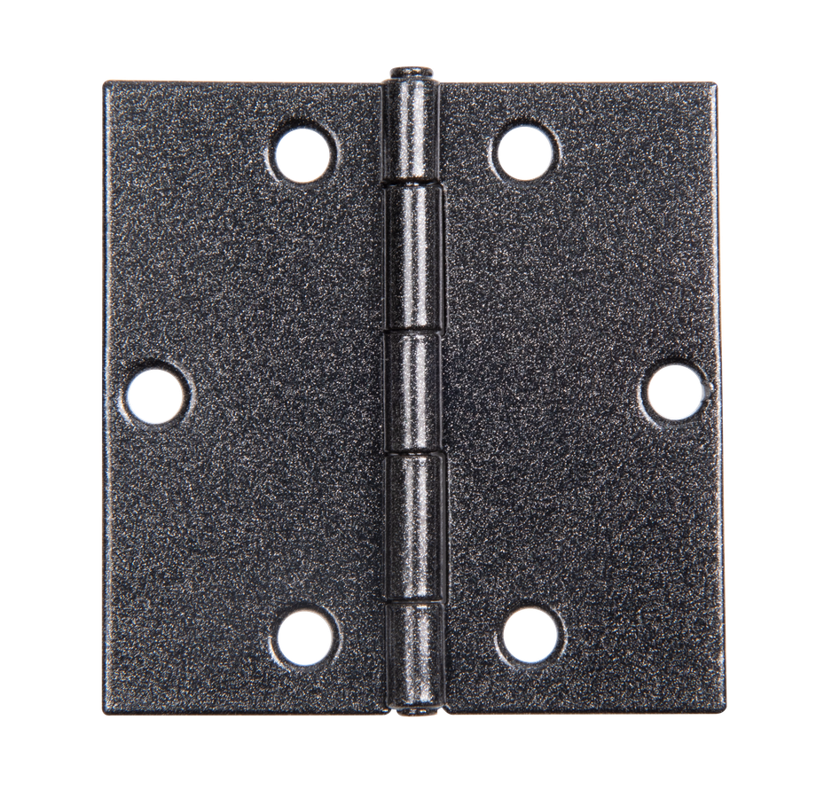 DURAVIS® Scharnier, Farbe schwarzdiamant, Größe 60x60x1mm (Inhalt: 20 St./Pack.) – Bild 1