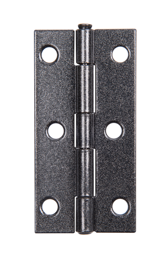DURAVIS® Scharnier, Farbe schwarzdiamant, Größe 80x40x1,25mm (Inhalt: 20 St./Pack.) – Bild 1