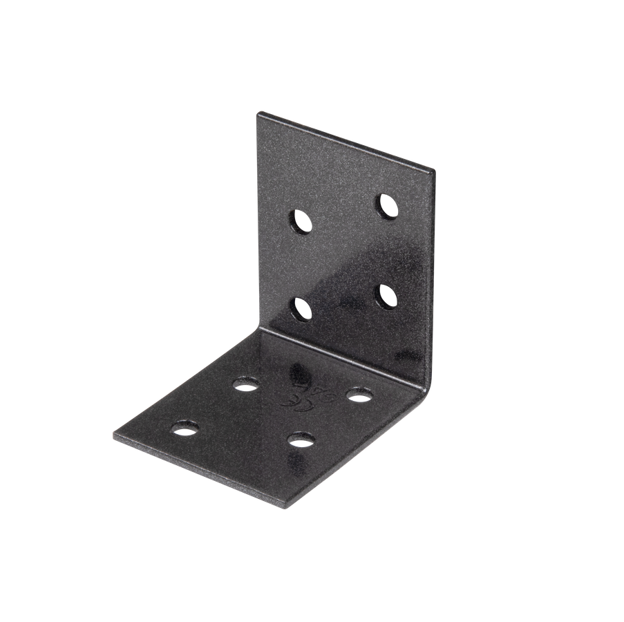 DURAVIS® Winkelverbinder, Farbe schwarzdiamant, Größe 50x50x40mm (Inhalt: 50 St./Pack.)