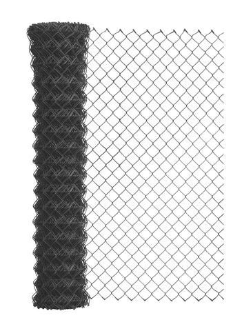 Viereckgeflecht anthrazitgrau 60x60x2,6mm Höhe 150 cm 15-Meter-Rolle