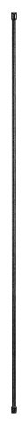 Geflechtspannstab für Zaunhöhe 200cm, Ø 10mm, anthrazit-metallic