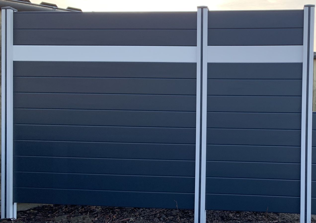 Aluminium Lamellenprofil Vario Exklusiv (Preis pro Sichtschutz-Element: 720,35 €)