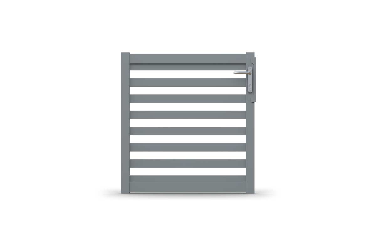 Aluminium-Pforte Looft, Höhe 80cm, Breite 100cm