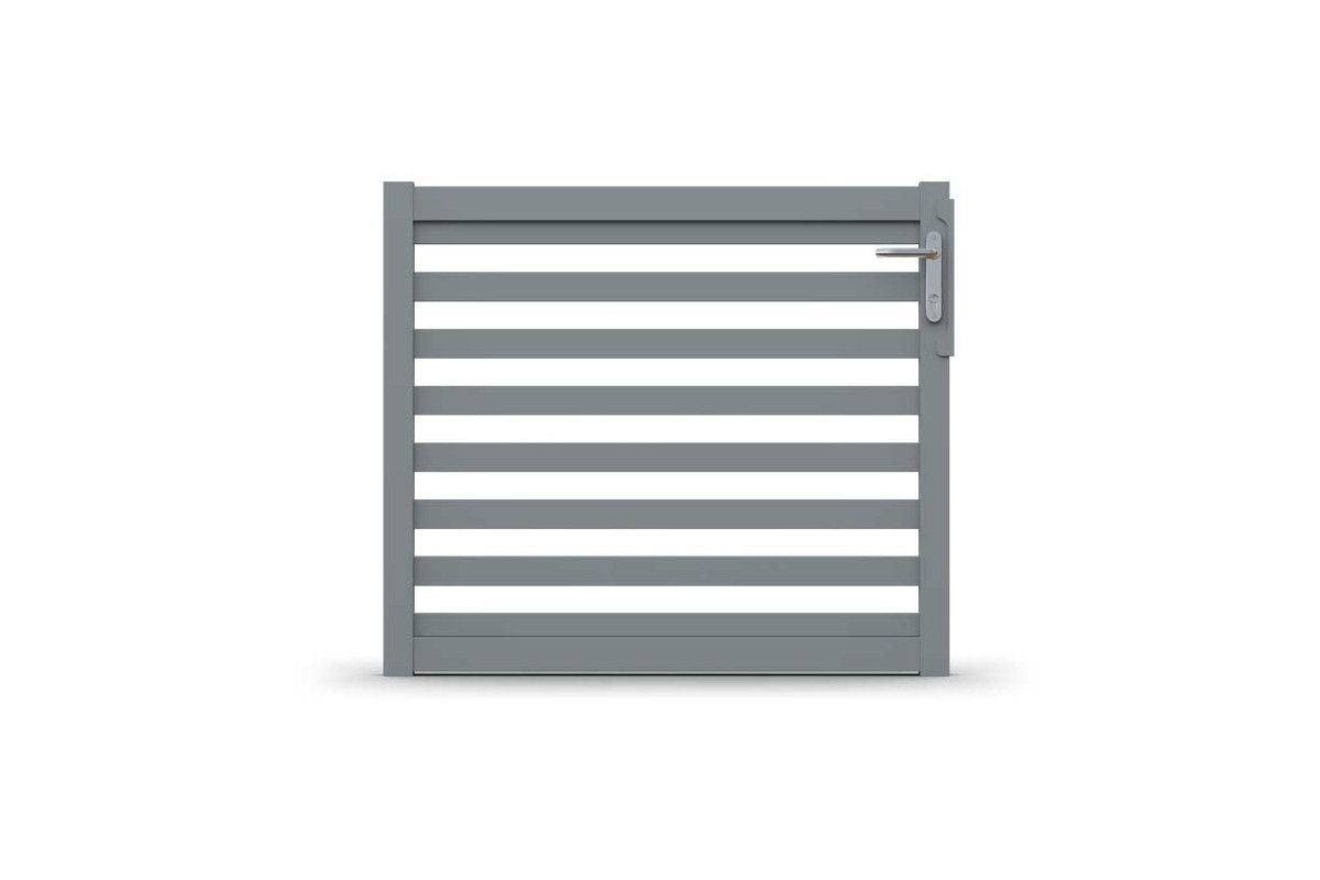 Aluminium-Pforte Looft, Höhe 100cm, Breite 125cm