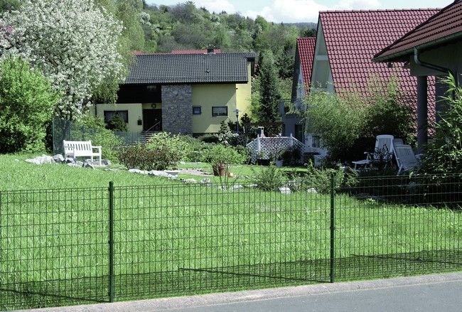 FixClip Pro® GartenzaunSet ohne Betonieren, Längen 10 200 Meter
