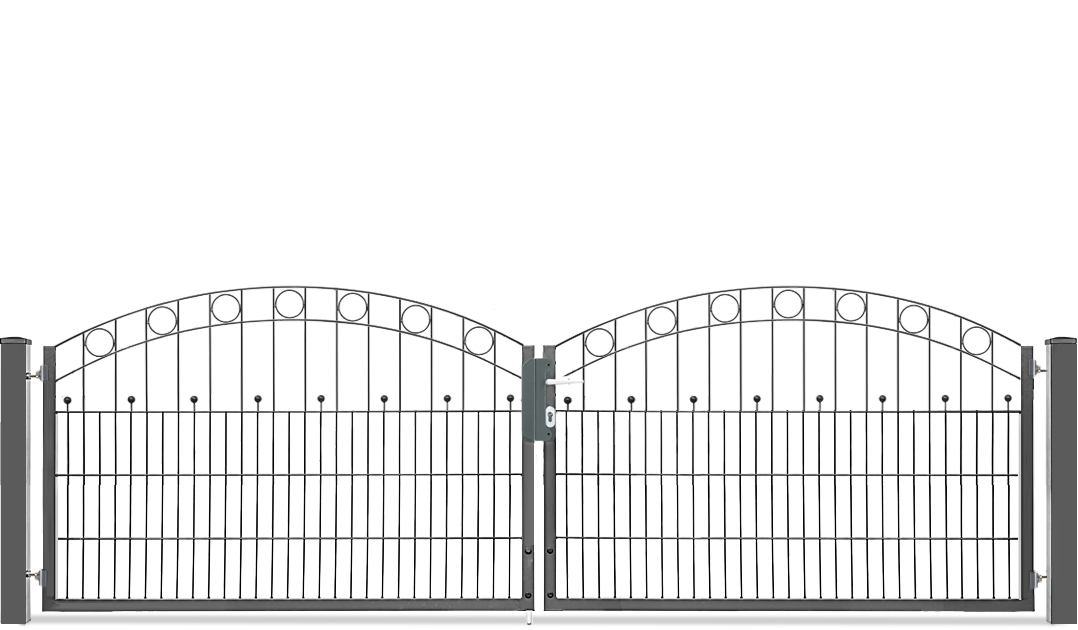 Doppeltor Arcado, Höhe 100cm, Breite 330cm