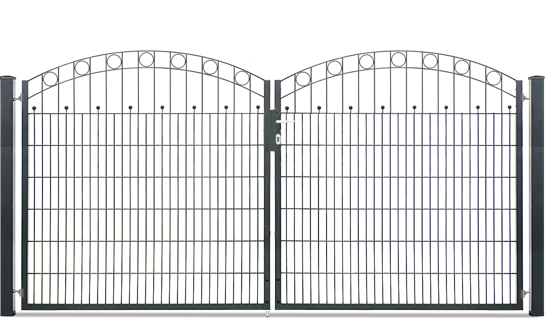 Doppeltor Arcado, Höhe 160cm, Breite 330cm