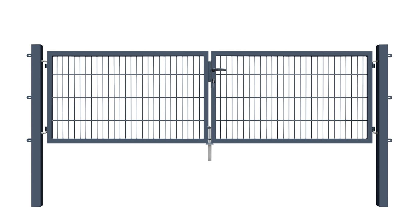 Doppeltor Eko 656 - Höhe 80cm, Breite 300cm (mittig geteilt)