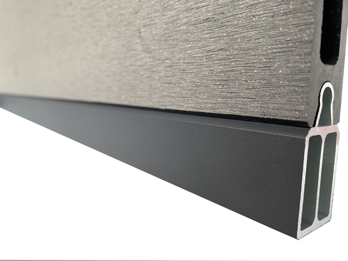 Alu Abschluss-Profil unten für Bamboo XL