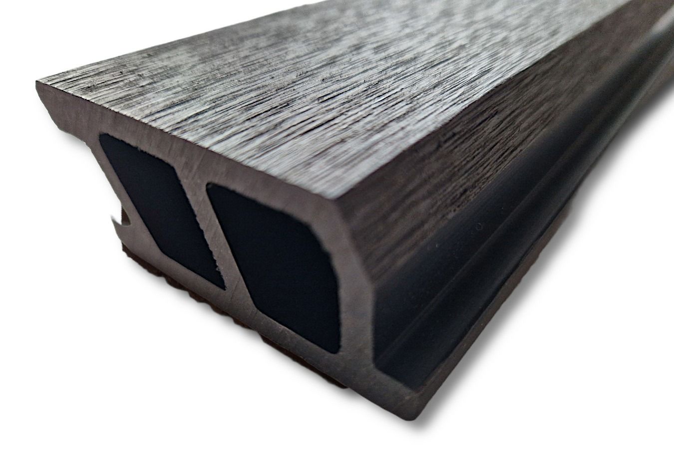 BPC-Fassadenprofil Bamboo, Länge 240cm, 3 Farben erhältlich (ab 78,40 € / m²)