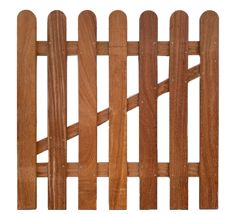 Vorgarten-Türelement Cumaru, Höhe 80 o. 100cm
