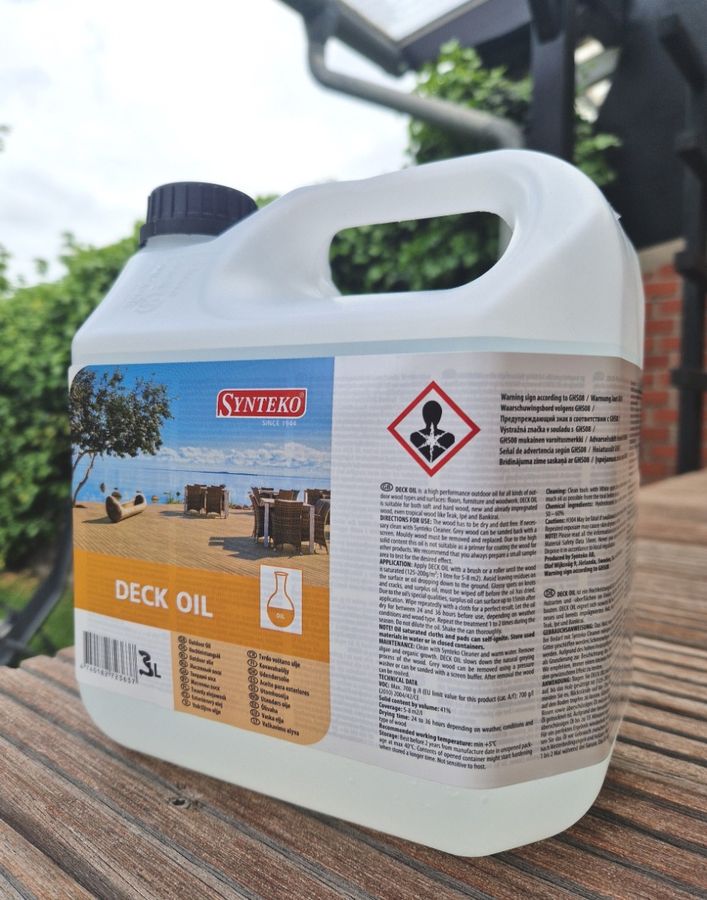 Holz-Pflegeöl - 3 Liter – Bild 1