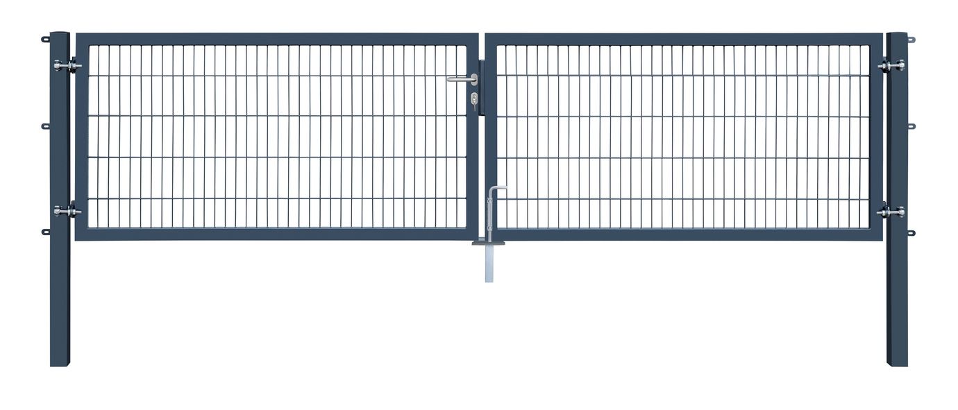 Doppeltor Eko 868 - Höhe 100cm, Breite 400cm (mittig geteilt) – Bild 1