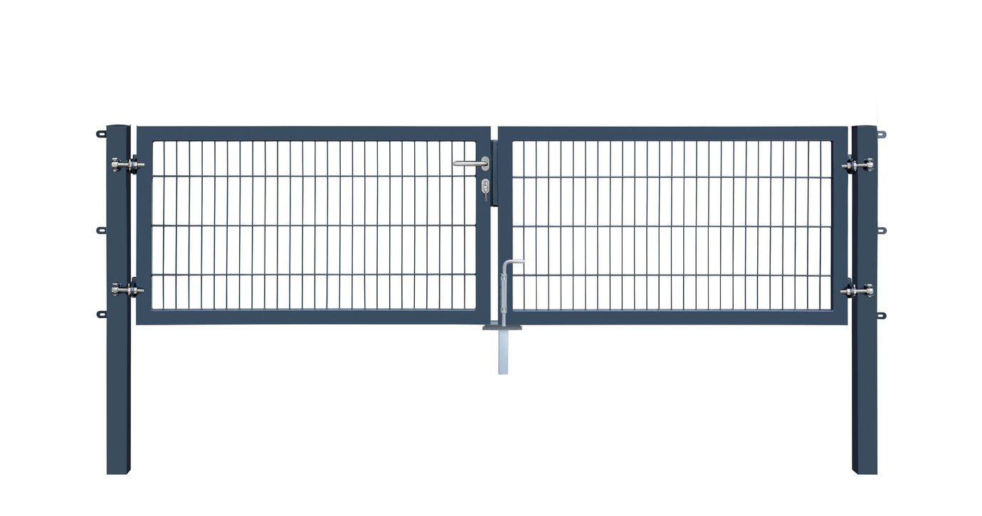 Doppeltor Eko 868 - Höhe 80cm, Breite 300cm (mittig geteilt) – Bild 1