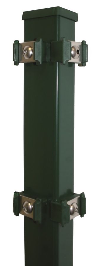 Eckpfosten 40x60mm für Zaunhöhe 140/143cm (Ersatz zum Standardpfosten)