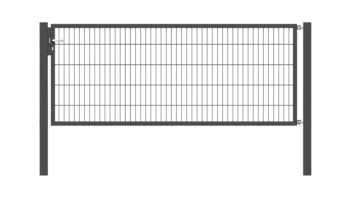 Gartentor Optima 656 - Höhe 100cm, Breite 250cm