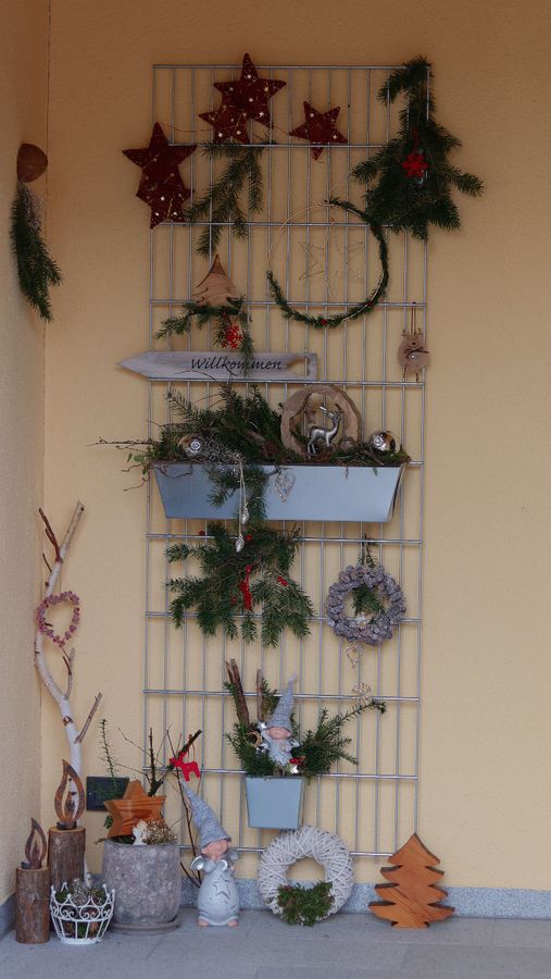 Blumenkasten für Doppelstab-Zaunelemente, Länge 60cm, verzinkt