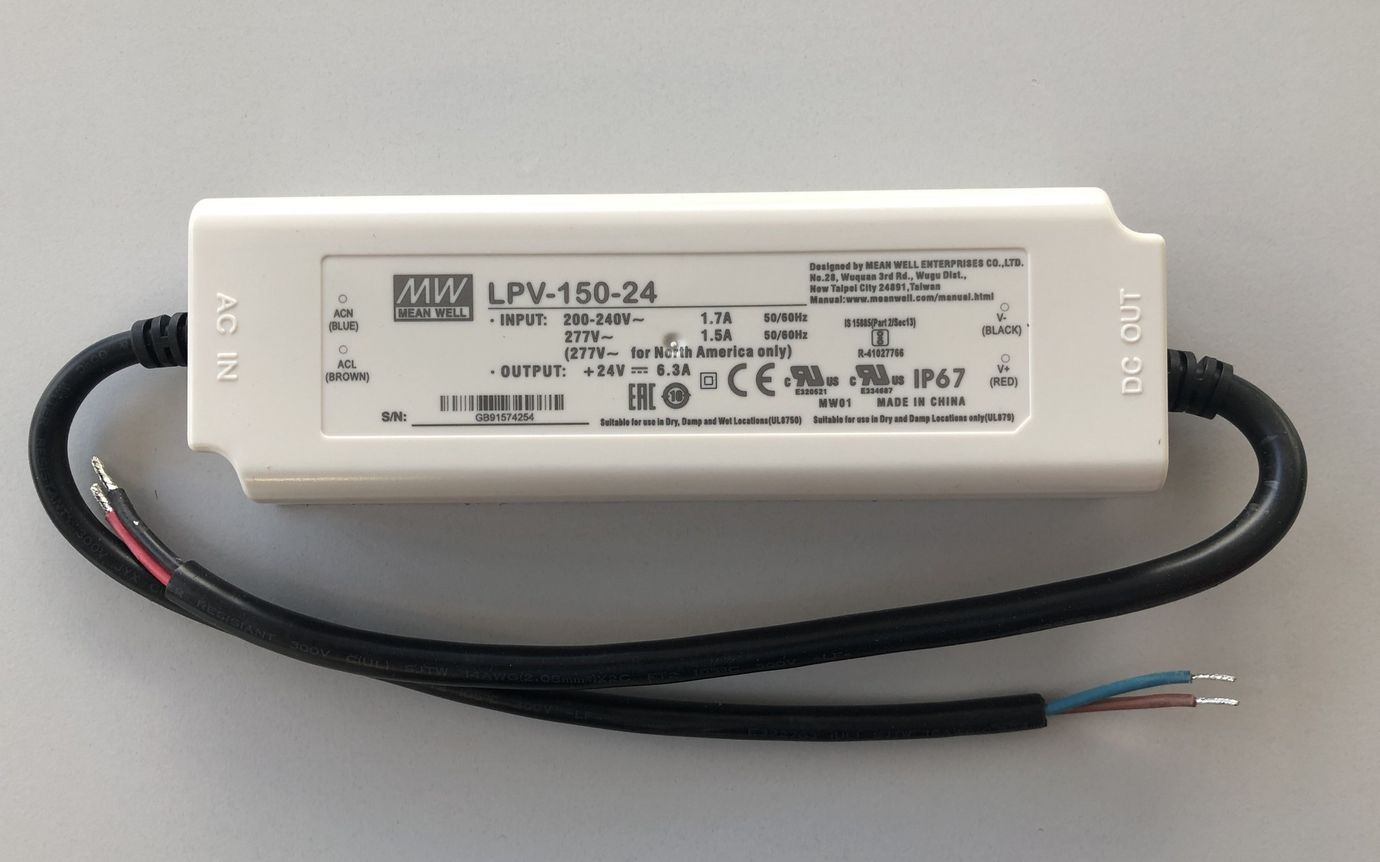LED-Transformator für den Außenbereich IP67 (60-150 Watt)