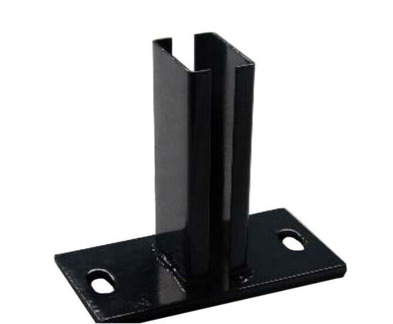 Fußplatte Eko 150x80mm für Pfosten 40x60mm (Selbstmontage)