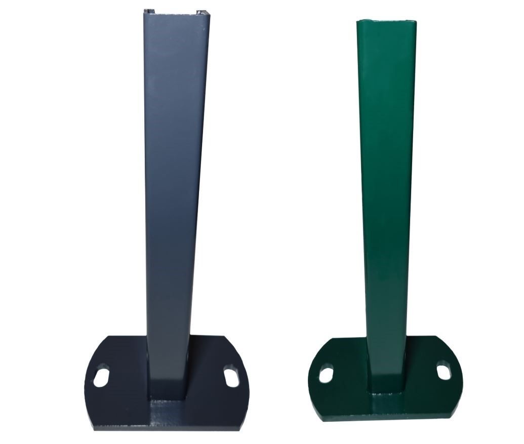 Fußplatte Eko-Plus schmal 150x100mm für Pfosten 40x60mm (Selbstmontage)