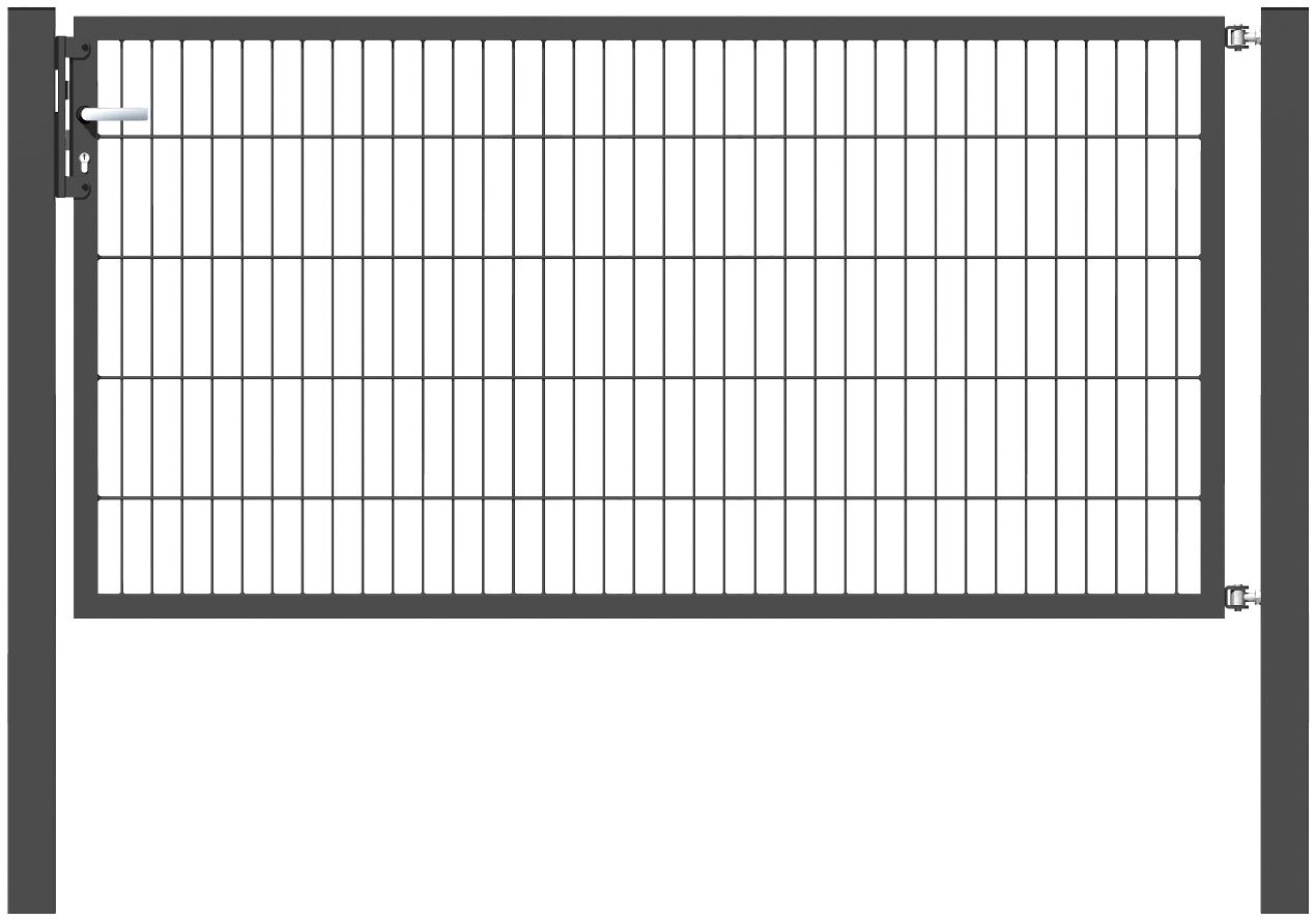 Gartentor Optima 656 - Höhe 100cm, Breite 200cm