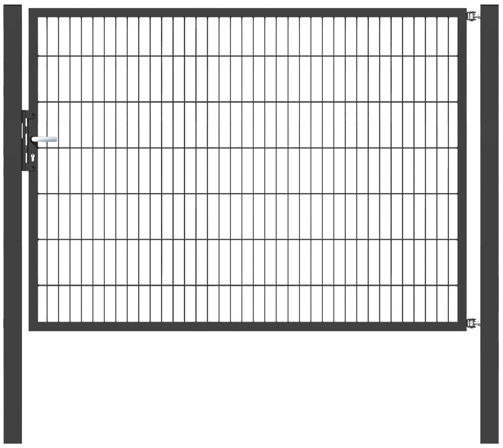 Gartentor Optima 656 - Höhe 140cm, Breite 200cm