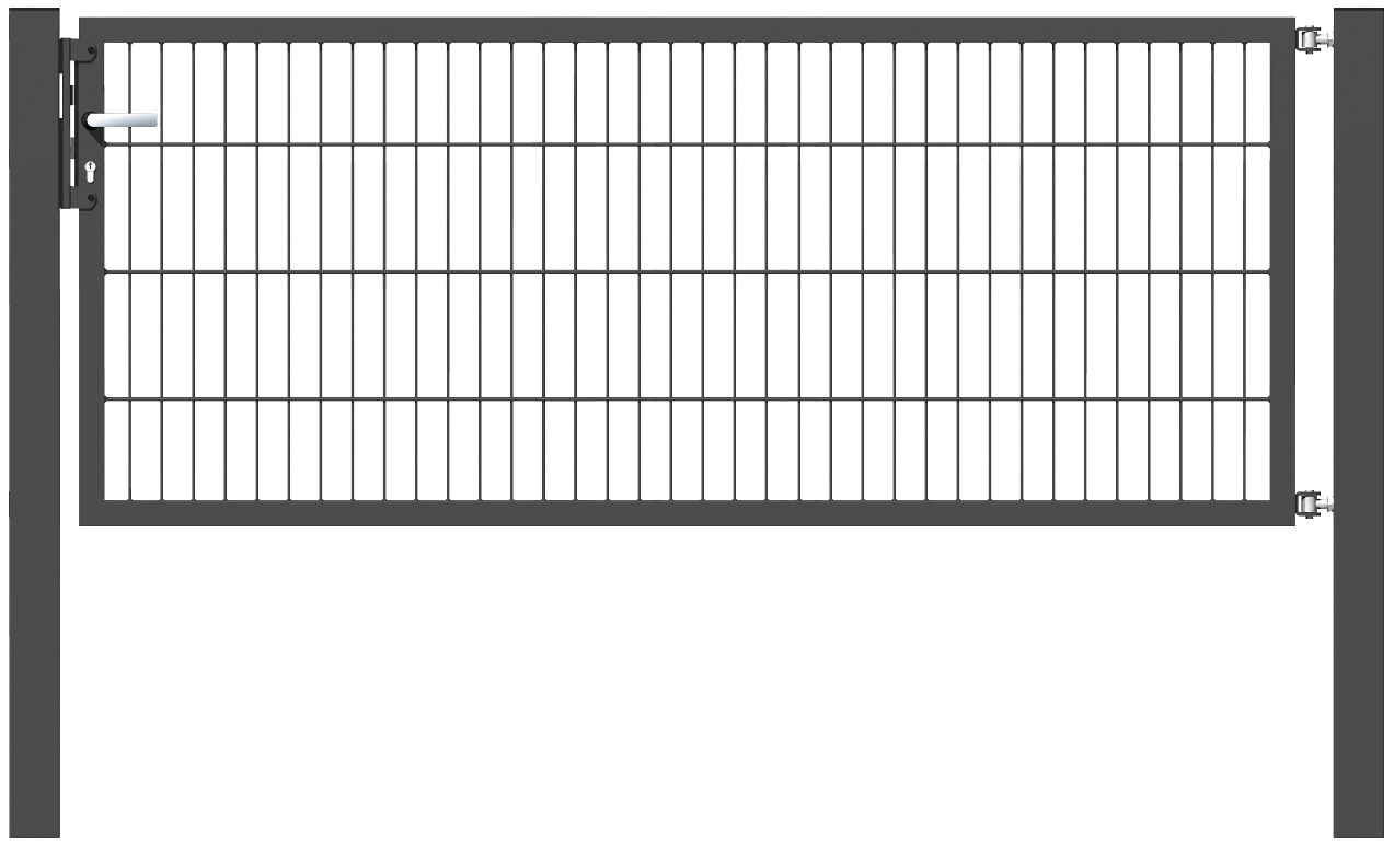 Gartentor Optima 656 - Höhe 80cm, Breite 200cm