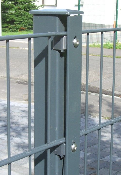 Zusatz-Zaunpfosten Premium für Komplettzaun