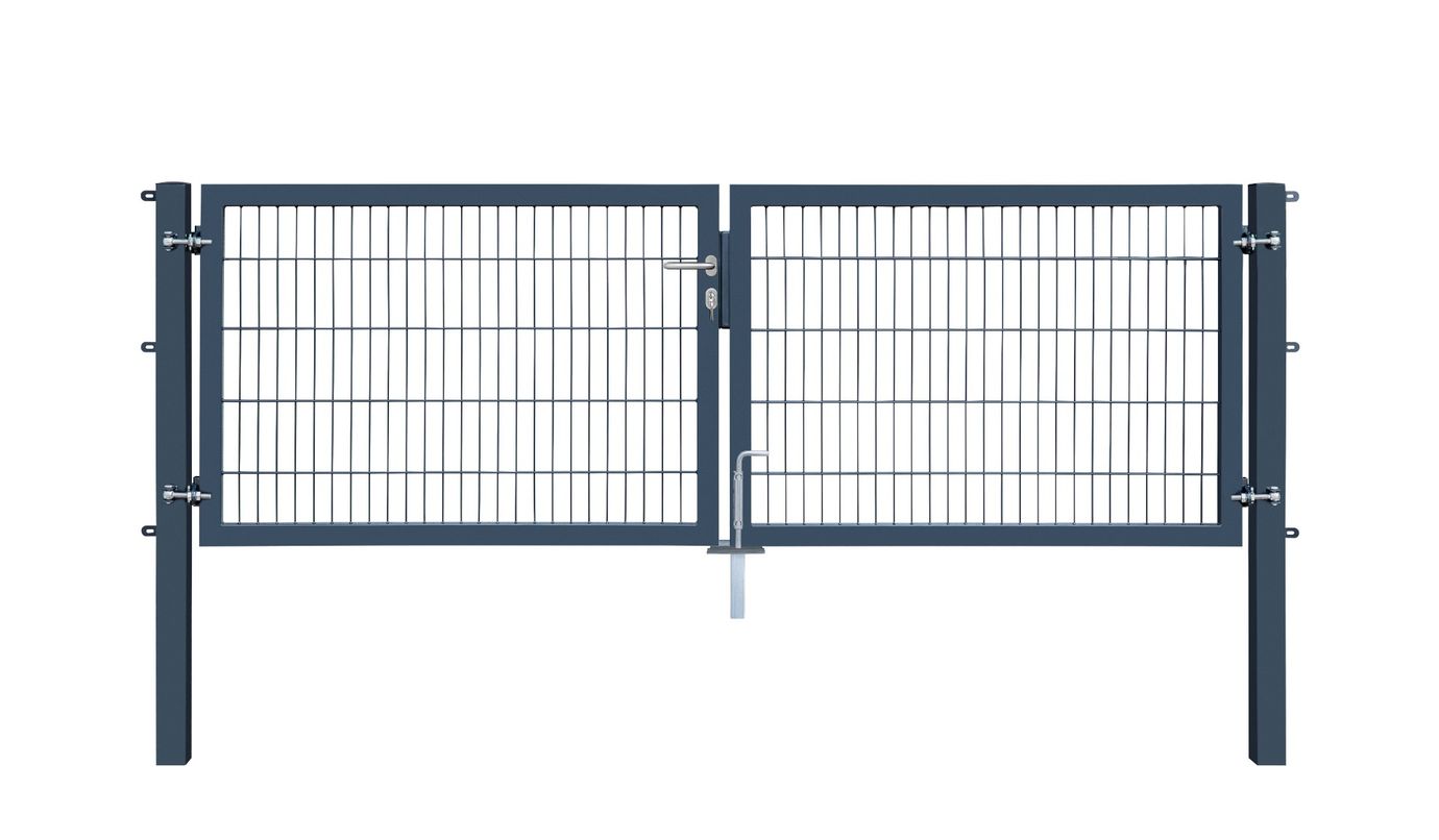 Doppeltor Eko 868 - Höhe 100cm, Breite 300cm (mittig geteilt) – Bild 1