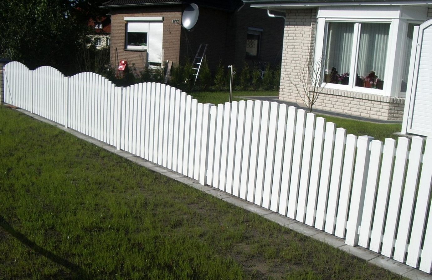 KunststoffZaunelement Jüterbog, Höhe 80cm, Breite 180cm